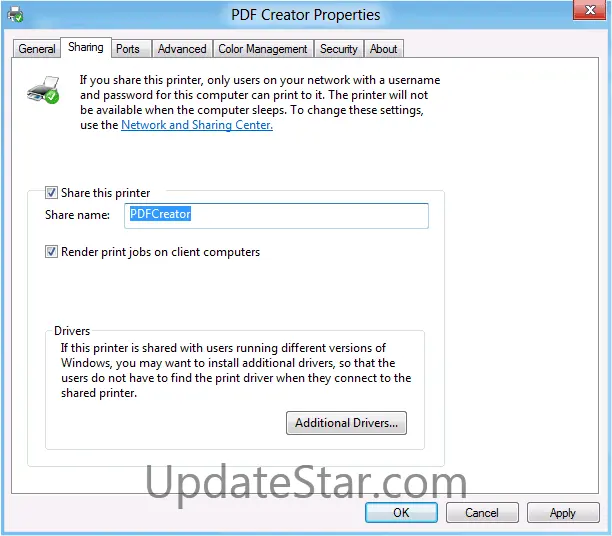 PDF Server for Windows 2015 10.0