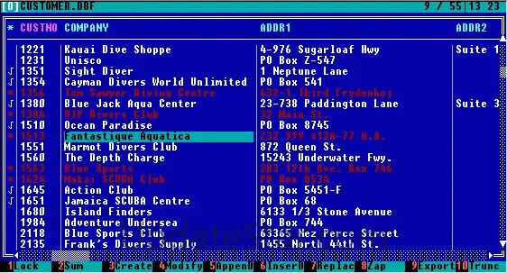 DBF Viewer and Editor, console version 2.99.2
