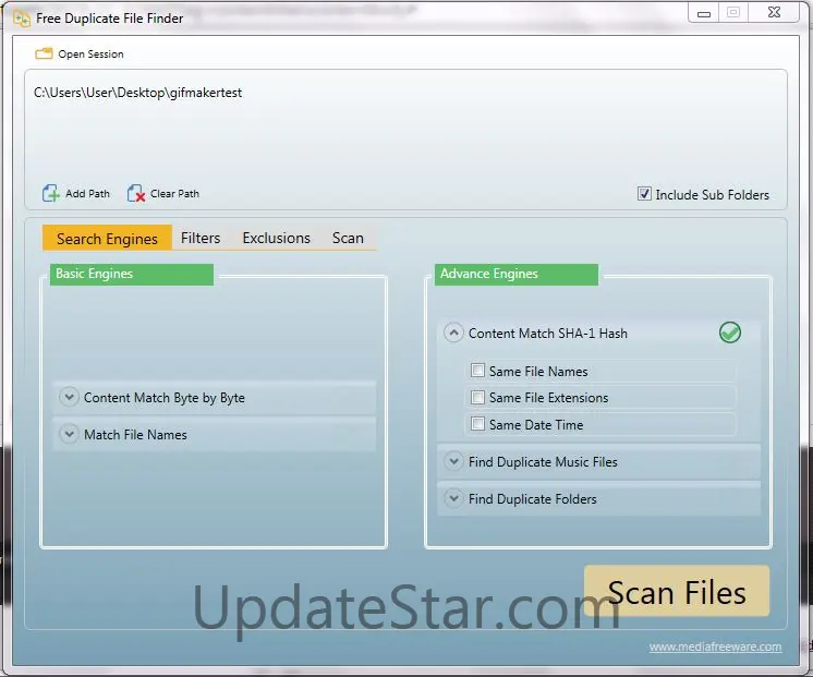 Free Duplicate File Finder 1.0