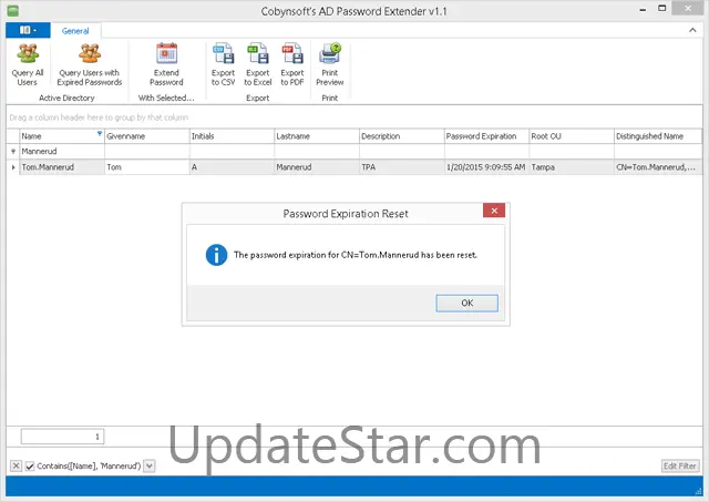 AD Password Extender 1.1