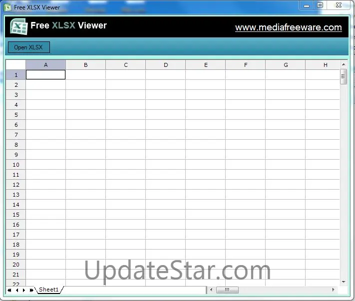 Free XLSX Viewer 1.0