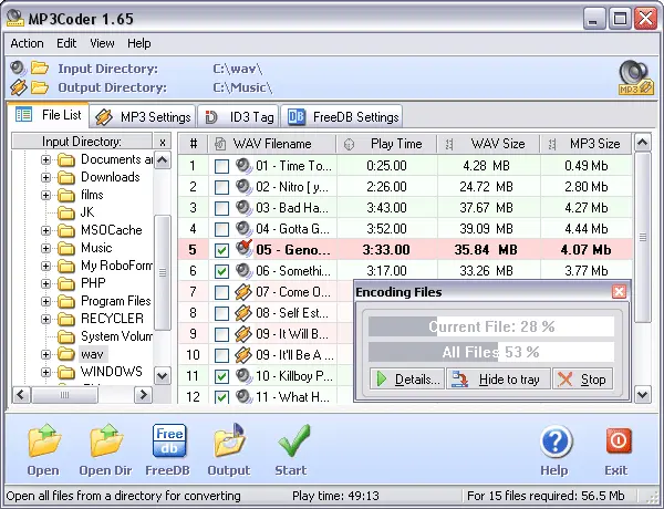 MP3Coder 1.65