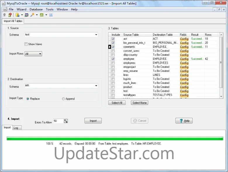 MysqlToOracle 1.6