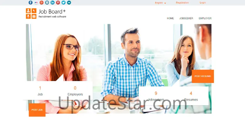 Job Board Plus Software - Open source - Single site Single server license