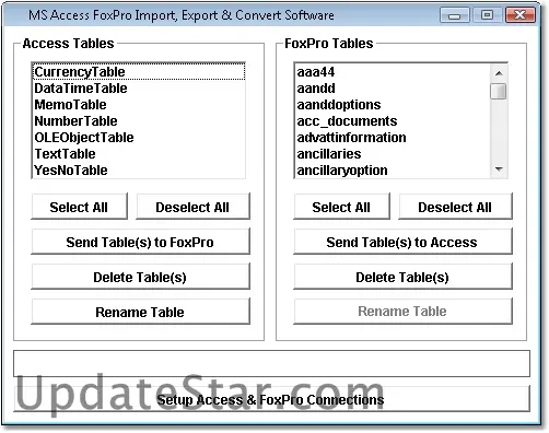 MS Access FoxPro Import, Export & Convert Software 7.0