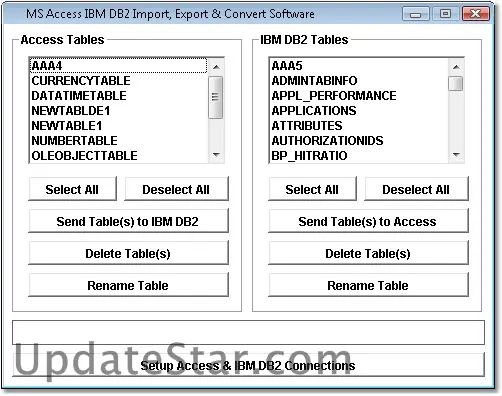 MS Access IBM DB2 Import, Export & Convert Software 7.0