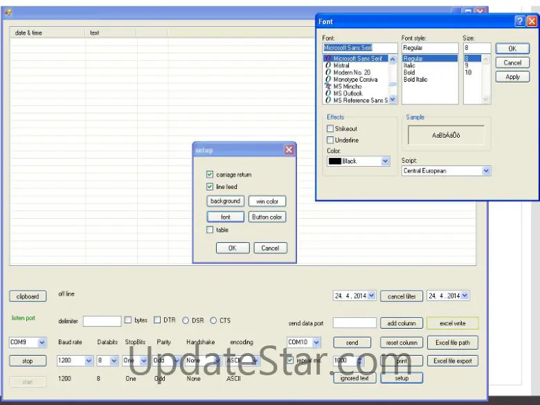 Com port monitoring 1.0.0.3
