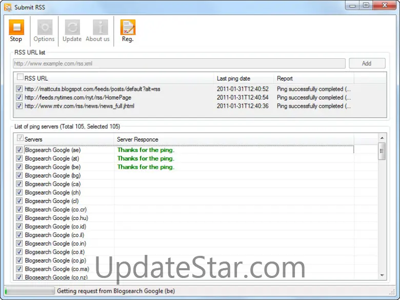Submit RSS 2.0.1