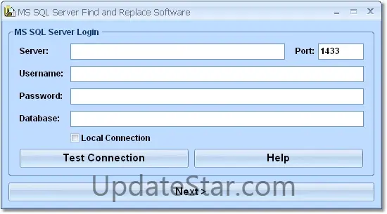 MS SQL Server Find and Replace Software 7.0