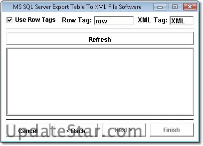 MS SQL Server Export Table To XML File Software 7.0