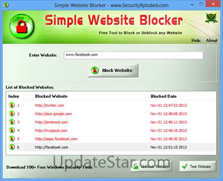 Simple Website Blocker 6.0