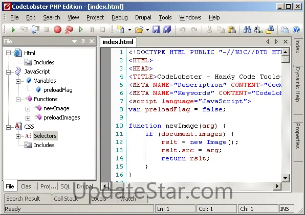 Codelobster AngularJS plug-in