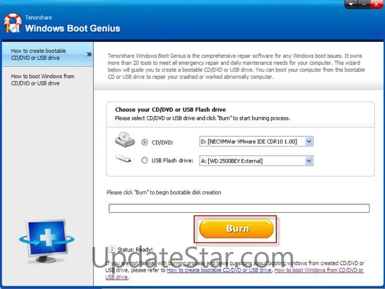 Tenorshare Windows Boot Genius 3.1