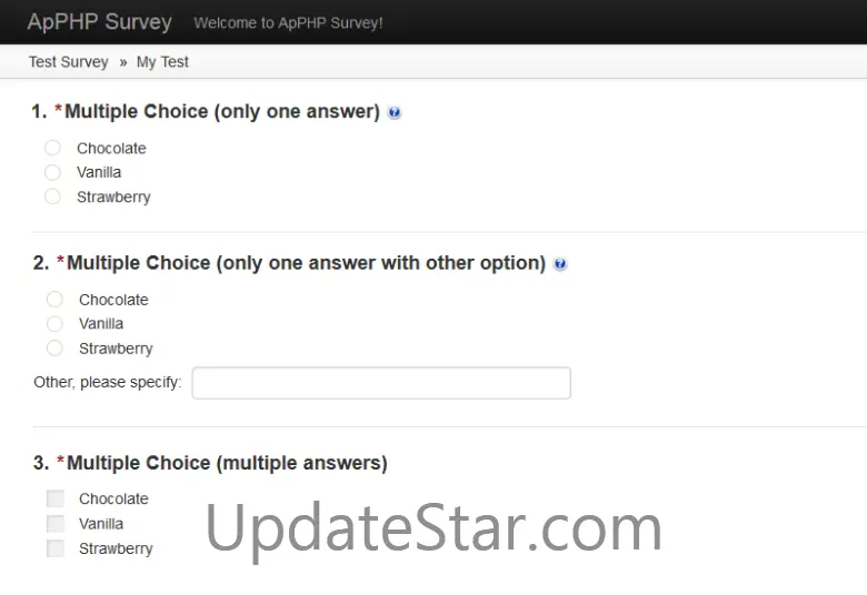 ApPHP Survey 2.0.1
