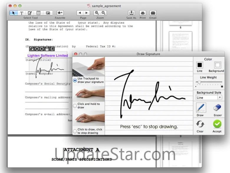 Lighten Sign PDF for Mac 3.3