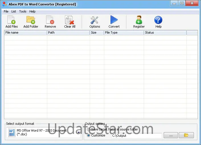 Abex PDF to Word Converter