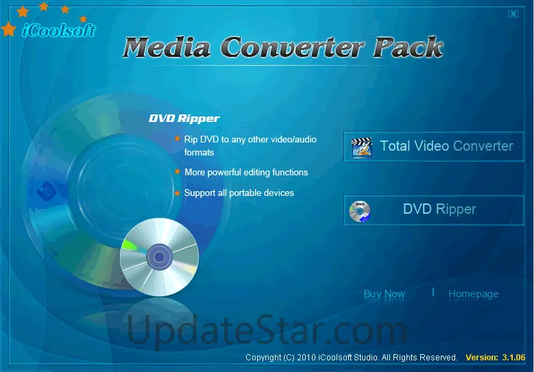 iCoolsoft Media Converter Pack