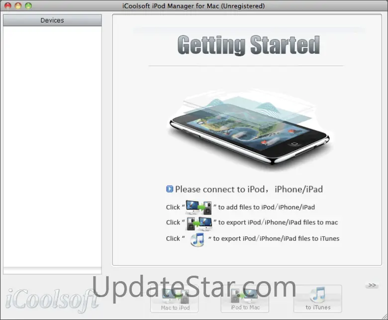 iCoolsoft iPod Manager for Mac
