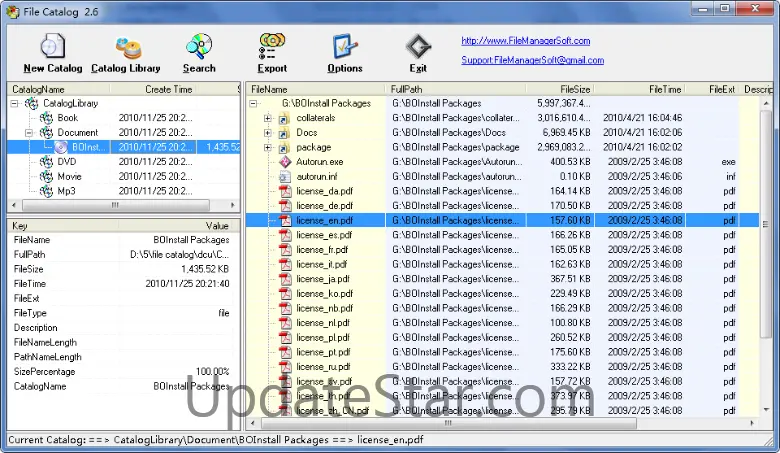 FMS File Date Changer