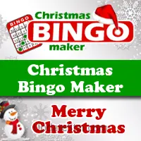 Christmas Bingo Maker