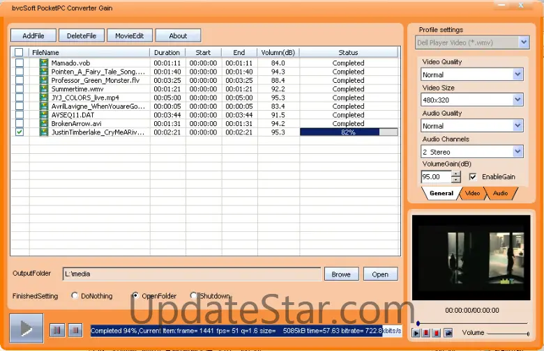 bvcsoft Pocket PC Video Converter