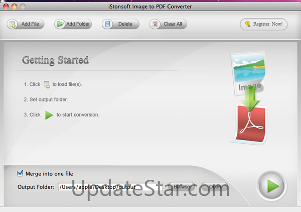 iStonsoft Image to PDF Converter for Mac