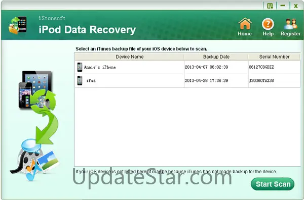 iStonsoft iPod Data Recovery