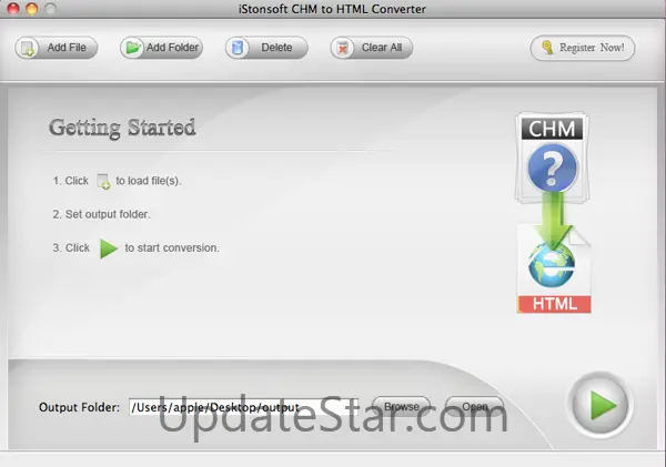iStonsoft CHM to HTML Converter for Mac