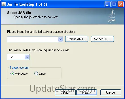 Jar2Exe Standard