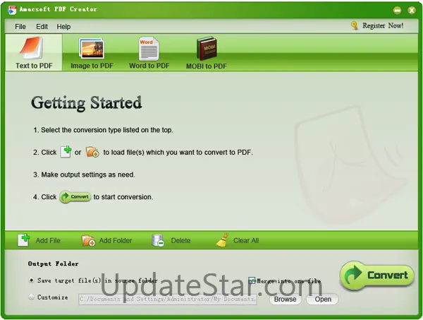 Amacsoft PDF Creator