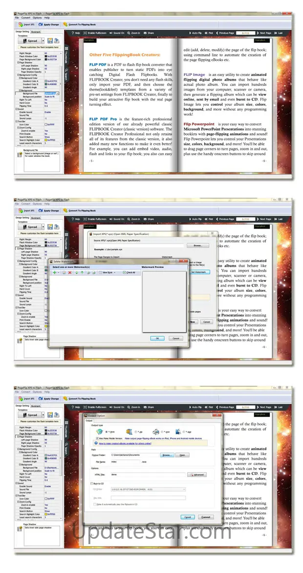 PageFlip XPS to Flash