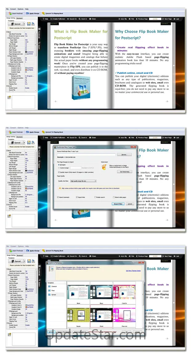 Postscript to Flash Converter