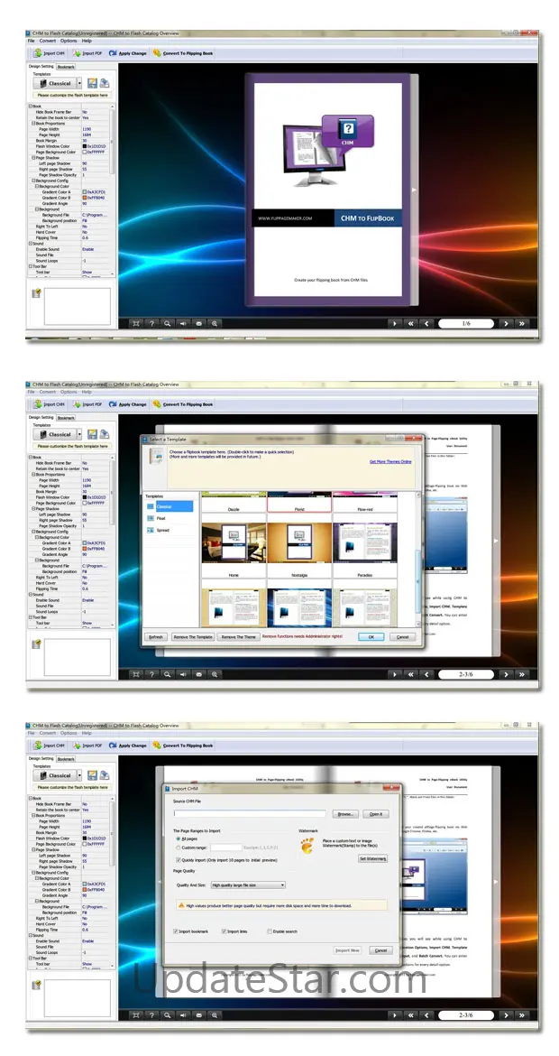 CHM to Flash Catalog
