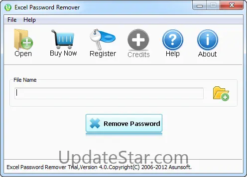 Asunsoft Excel Password Remover