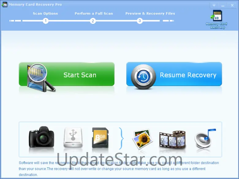 Memory Card Recovery Professional