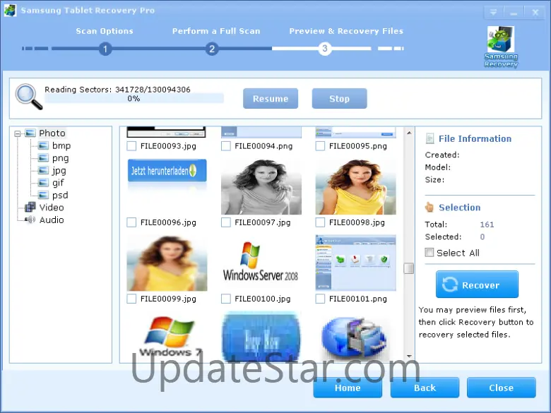 Samsung Tablet Recovery Pro