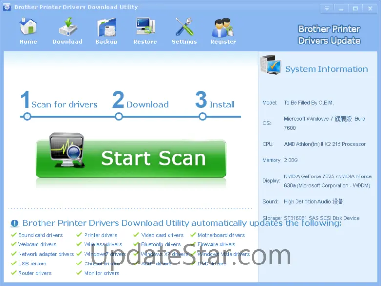 Brother Printer Drivers Download Utility