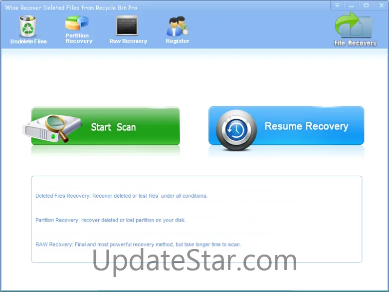 Wise Recover Deleted Files From Recycle Bin Pro