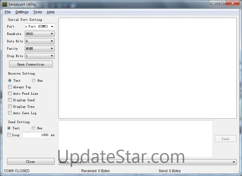 Serial Port Utility