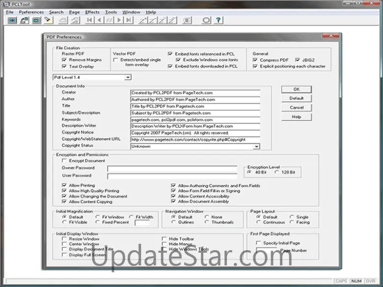 PCLTool SDK 64-bit Option V : PCL to PDF 16.0