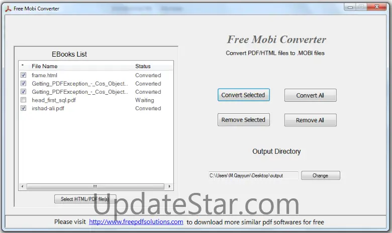 Free Mobi Converter 1.0
