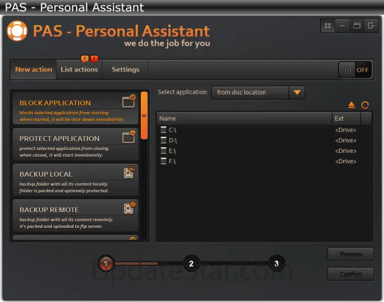 PAS - Personal assistant 1.0