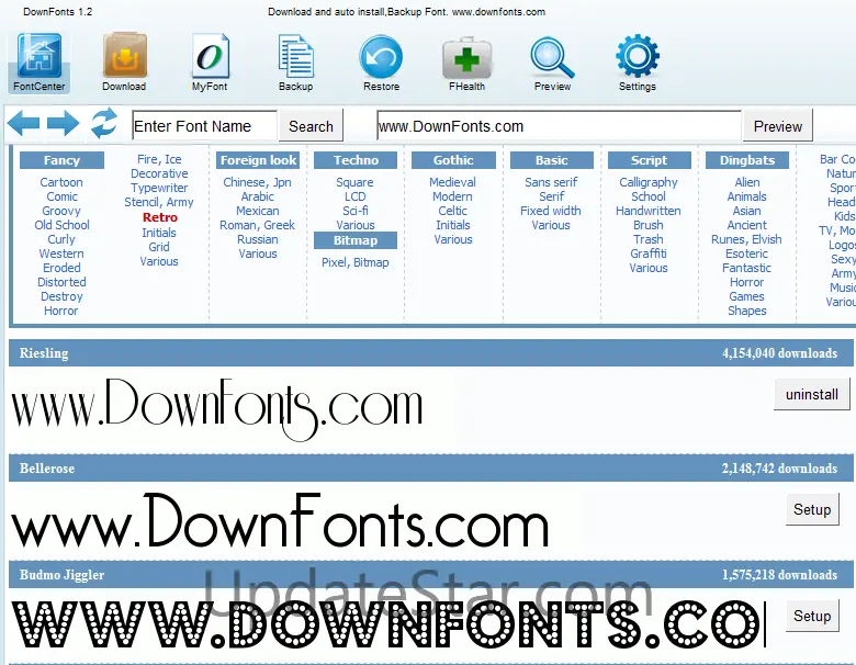 DownFonts 1.2