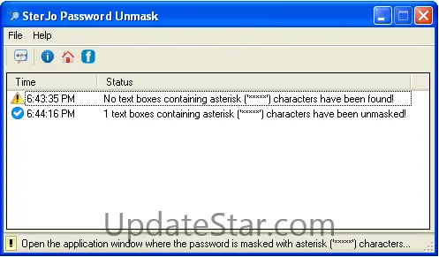SterJo Password Unmask 1.0