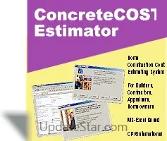 ConcreteCost Estimator for Excel 15.0