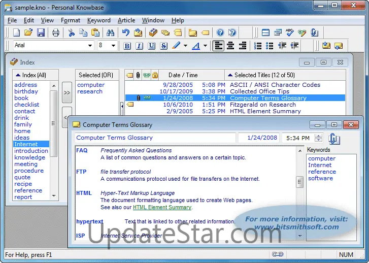 Personal Knowbase 4.1.3