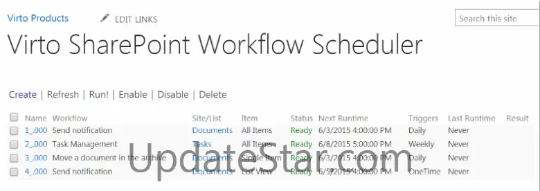 SharePoint Workflow Scheduler 5.0