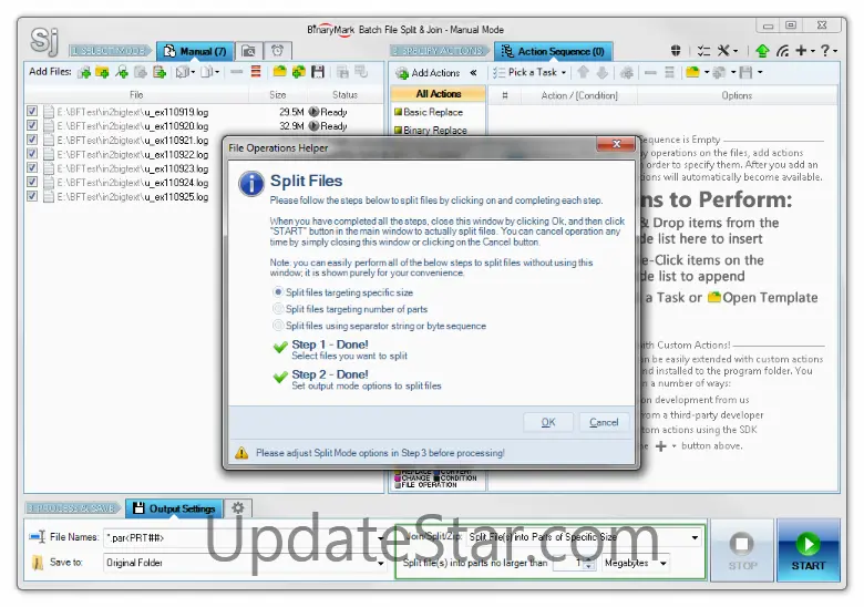 Batch File Split & Join 5.0.5
