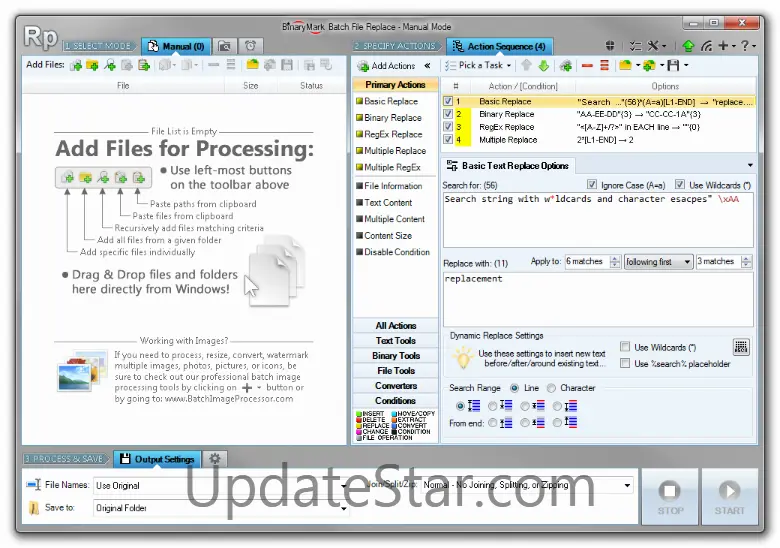 Batch File Replace 5.0.5