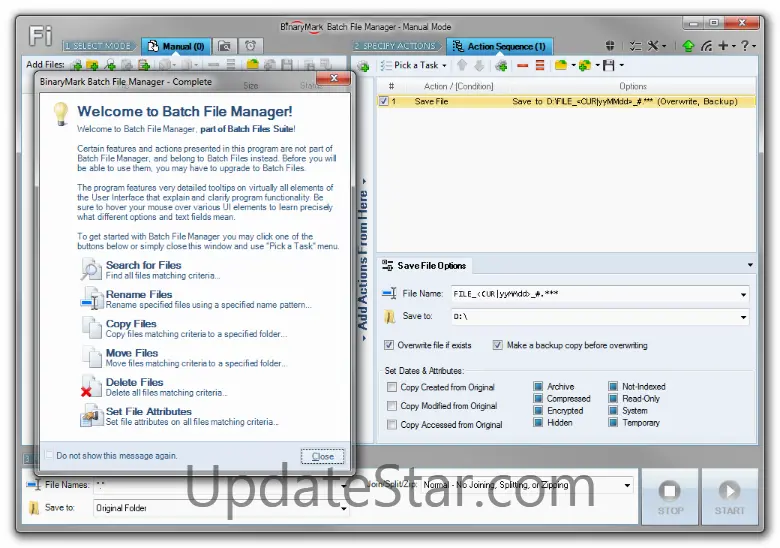 Batch File Manager 5.0.5